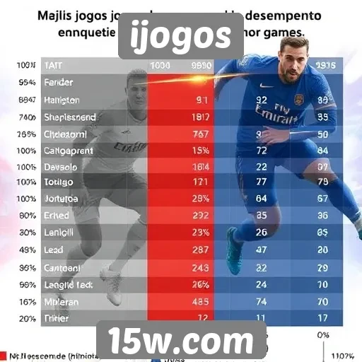 Comparativo de desempenho entre jogos no ijogos